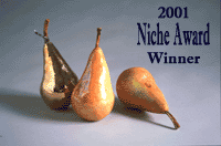 Bosc pears 2001 Niche Award winner
