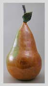 Bosc pear sculpture